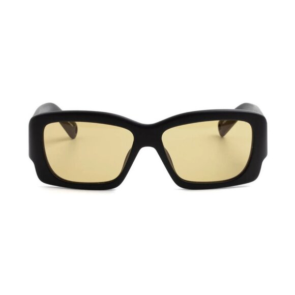 NEW JACQUEMUS SUNGLASSES, BLACK UNISEX EYEWEAR JACQUEMUS CROISIERE JAC/60 C5